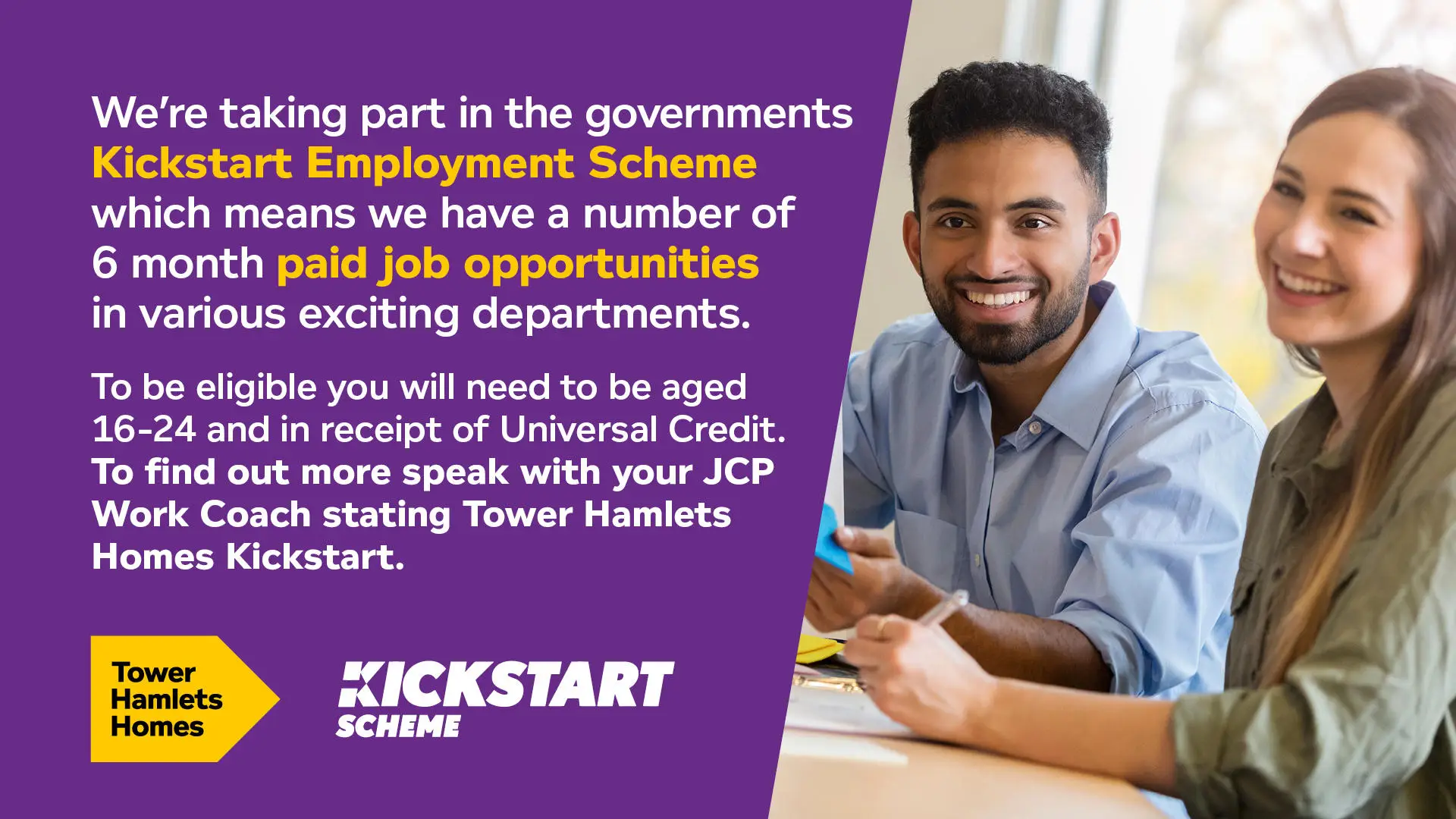 Kickstart employment scheme